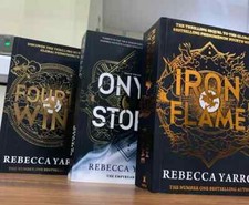 Onyx Storm + Iron Flame + Fourth wing by Rebe...