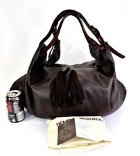 Borsa a tracolla grande in pelle italiana con paracadute Henry Cuir Beguelin $1675 nuova