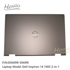 NEW 05NKRR 5NKRR For Dell Inspiron 14 7405 2-in-1 LCD Back Cover Rear Lid Brown