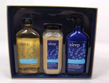 Bath And Body Works Aromatherapy Lavender Vanilla Gift Set Body Wash/Bath/Lotion