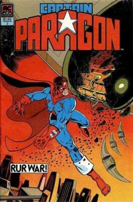 Captain Paragon (1983) #   2 (3.0-GVG) Price tag on cover Water Damage