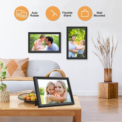 32 GB FRAMEO 15.6 inch WiFi Digital Picture Frame 1920x1080 FHD IPS Touch Screen - Picture 6 of 9