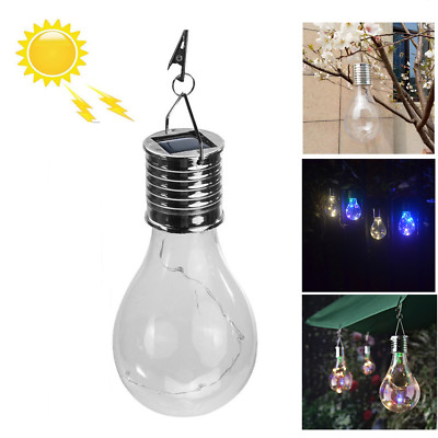 Wasserdichte LED Solar Glühbirne Camping hängende Outdoor drehbare Lampe