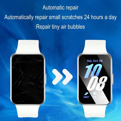 1/3 Pack Screen Protector TPU Clear Film for Samsung Galaxy Fit3 film ηπ ё: V1H6 - Zdjęcie 10 z 12