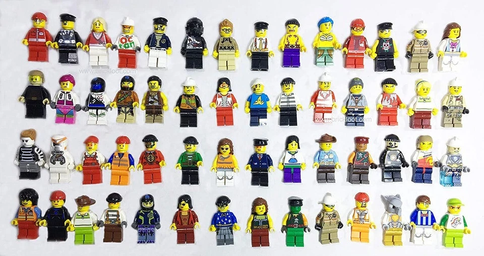 LOTE DE 10 MINIFIGURAS LEGO NUEVAS Foto 2 de 4