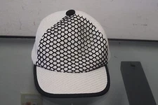 Vintage Collection Eighteen Paper Straw With Cotton White Cap Hat One Size