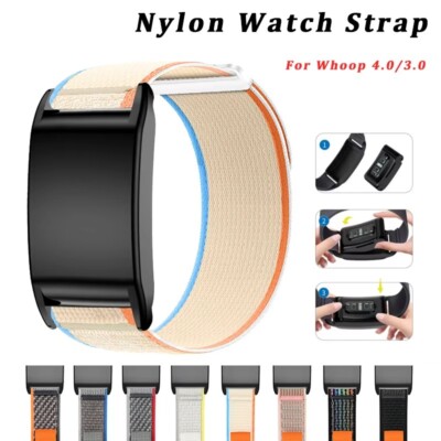 Nylon Loop Adjustable Strap Watch Wrist Bracelet Band For Whoop 4.0 Replacement