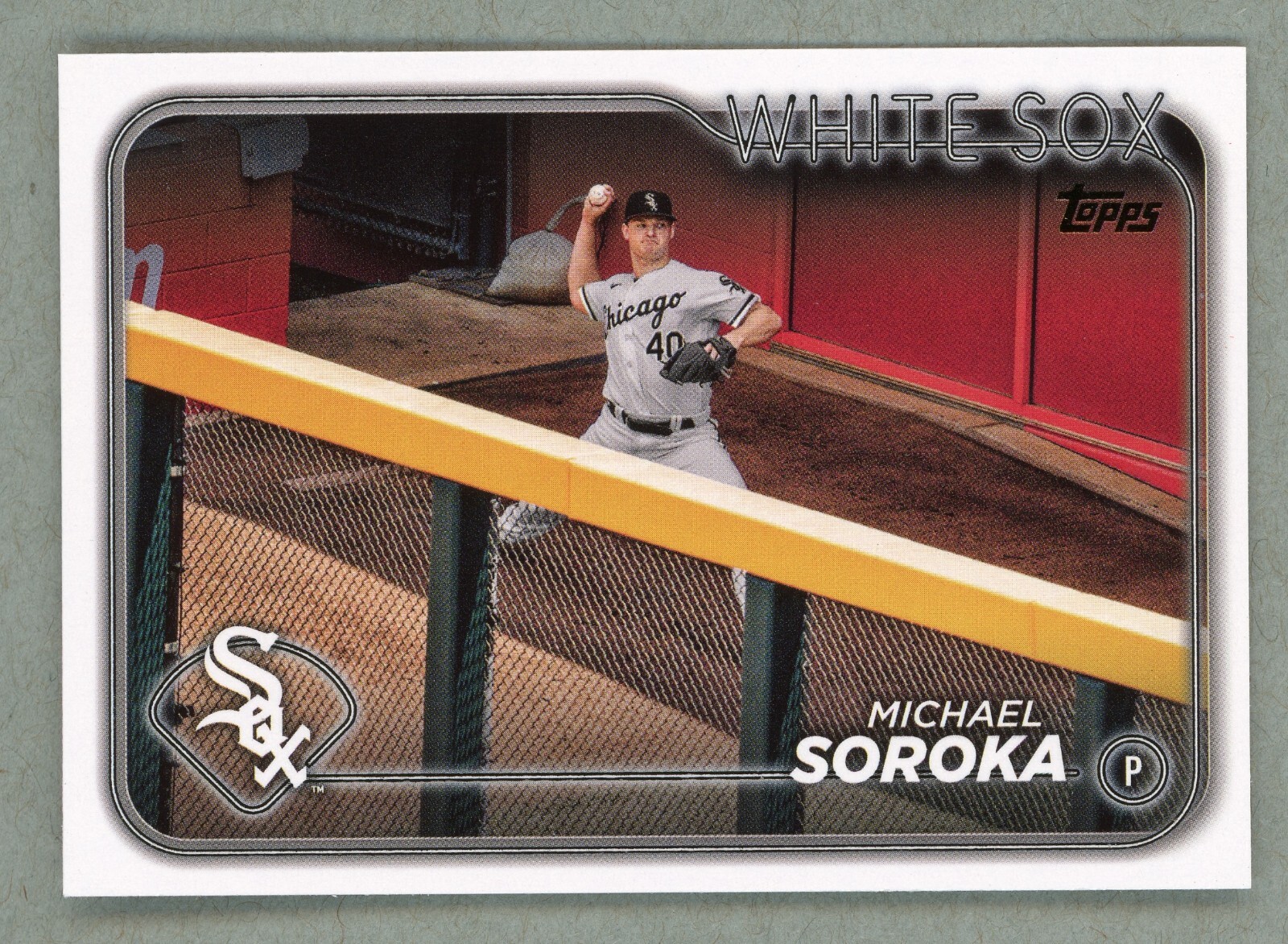 2024 Topps Series 2 Michael Soroka GOLDEN MIRROR  SSP CUBS #367