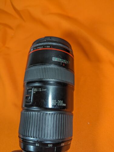 Canon EF 80–200 mm f/2,8 L AF Tele Zoom Objektiv Magic Drainpipe Objektivhaube - Bild 1 von 6