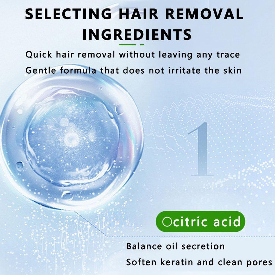 OTOU Men Only Permanent Hair Removal Cream Depilatory Paste Beard Remover D1P0 eBay