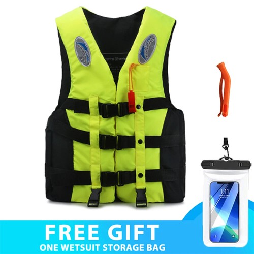 Neoprene Life Vest Water Sports Fishing Kayaking Boating Swimming Surf Jackets - Picture 15 of 28