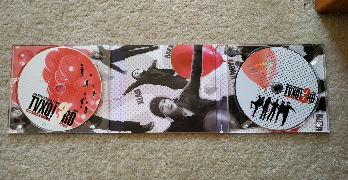 TVXQ DBSK 3rd ALBUM - O / Balloons Repackage CD + DVD Kpop ALBUM