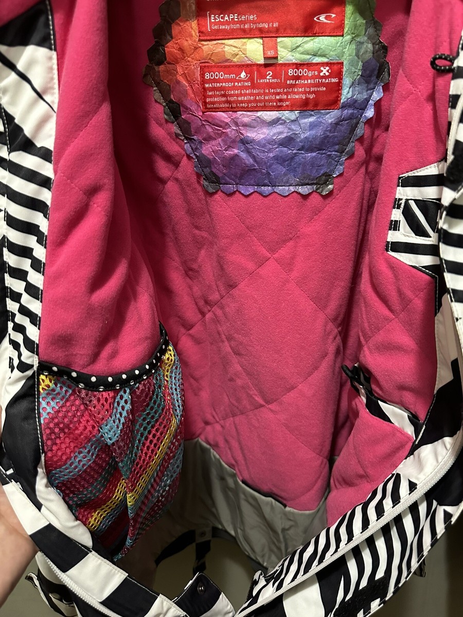 O'neill Escape Series Womens Ski Snowboard Jacket XS 8000MM