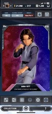 Topps Star Wars Digital Card Trader Tier 8 - Dual Galaxy Purple Boba - Base 3
