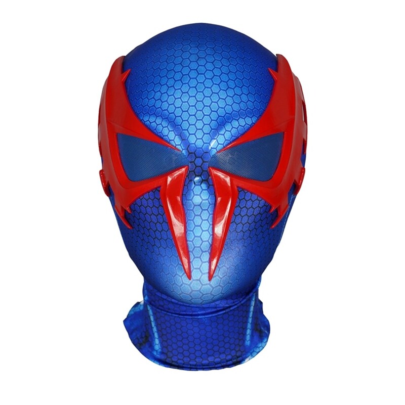 【MARVEL】新品スパイダーマン2099 SPIDER-MAN マスクコスプレ Marvels Spider Man 2099 Helmet 1:1 Wearable Mask Halloween