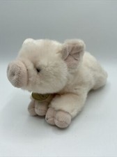 Aurora World Miyoni Pig Plush, 11" Realistic Stuffed Animal Piglet Toy