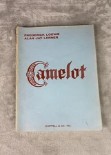 Camelot by Frederick Loewe (Hal Leonard) Vocal Score, Musical Paperback 