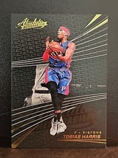 2017-18 Absoulte Memorabilia #46 Tobias Harris PISTONS