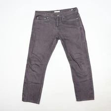 The Unbranded Brand UB206 Mens 14.5oz Selvedge Tapered 32x27 Denim Gray Jeans