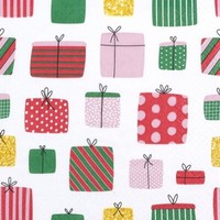 20 Servietten Gifts Upon Gifts Geschenke PäCkchen Weihnachten Muster 33X33Cm