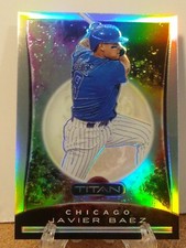 JAVIER BAEZ 2020 Panini Chronicles Titan #29 Holo Parallel Chicago Cubs 