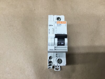 Merlin Gerin 24501 Multi 9 D2A 1 Pole Circuit Breaker 2A 2 Amp W/ Aux. #50D11*KR