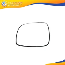 Door View Mirror Glass w/Base Fits 2008-2011 DODGE CARAVAN Left Side LH Heated