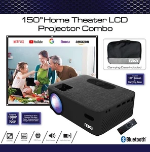 Naxa 150" Home Théâtre LCD Combo avec Bluetooth - FREE SHIPPING