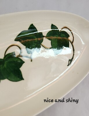 VTG Metlox Poppytrail California Ivy Oblong Celery Serving Dish 12''