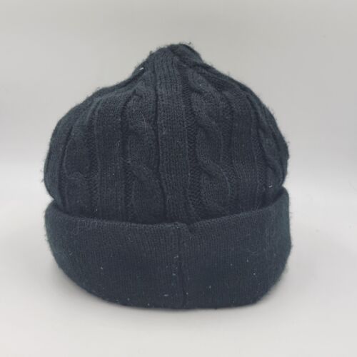 Cappello berretto cabbie lana sciolto caldo invernale blu navy vecchio berretto con visiera - Foto 3 di 6