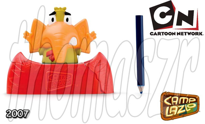 RAJ's Cracked Up Canoe toy figure McDonald's McD Cartoon Network