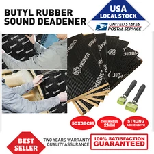 80mil 24.5Sqft Car Trunk Sound Deadening Mat Automotive Sound Deadener Butyl Mat