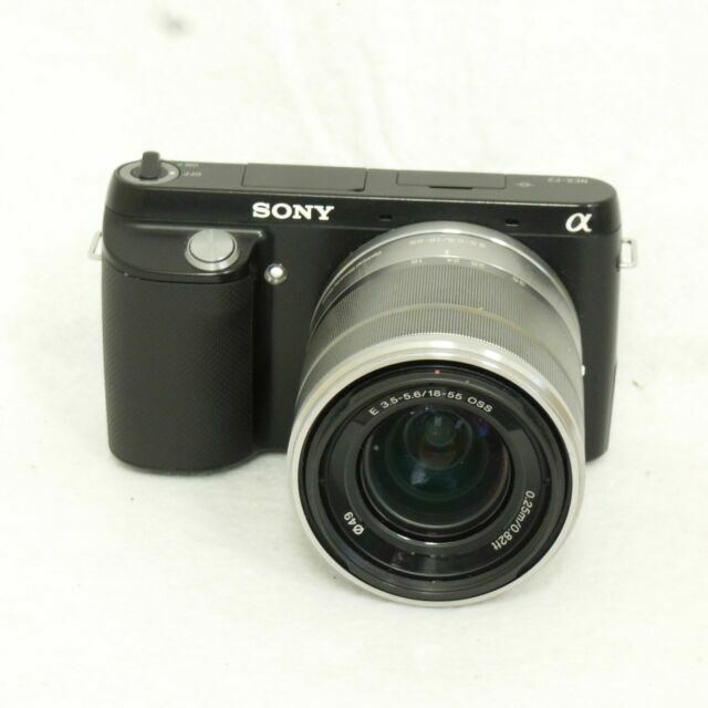 Sony Alpha NEX-F3K 16.1MP Digital Camera - Black (Kit w/ E OSS 18