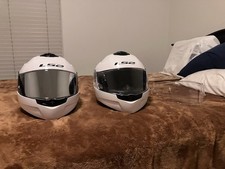 LS2 Street Motorcycle Modular Helmets. One La...
