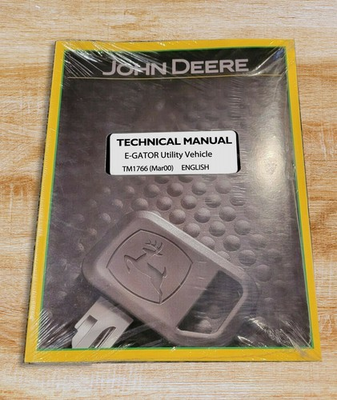 #ad John Deere E GATOR Utility Vehicle Technical Service Repair Manual TM1766 $51.28