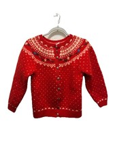 Deans of Scotland Woman's Sweater Shetland Wool VTG Sz M UNIQUE