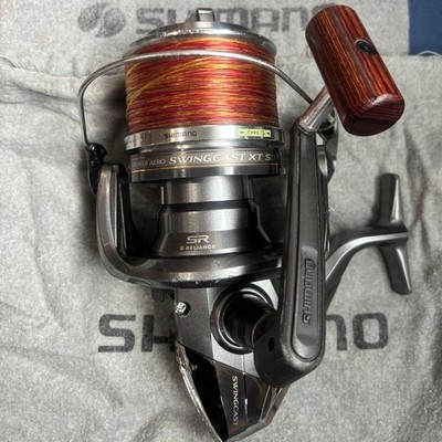 Shimano Power Aero Spinning Reel Used for Casting and Long Distance