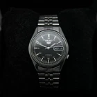 Vintage Seiko 5 Automatic 7S26-6000 Black Dial Day Date Stainless Steel Japan