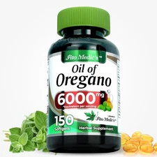 FITO MEDIC'S Oil of Oregano Capsules | Herbal Supplement 150 Count