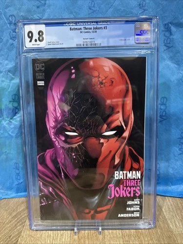 Batman Three Jokers #3 CGC 9.8 (2020) - Fabok Variant Cover A Graded Comic