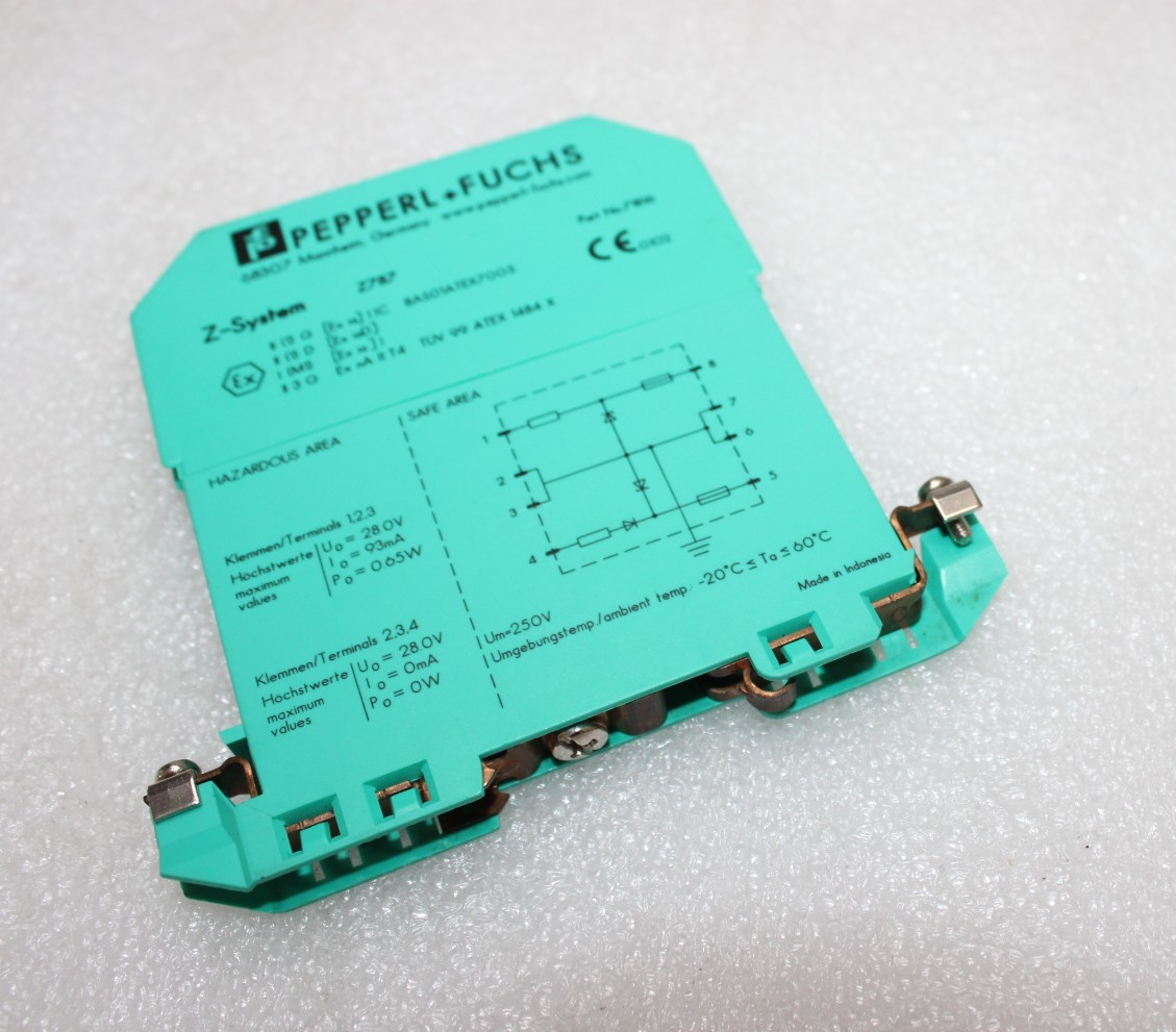 PEPPERL+FUCHS Z787 Z-SYSTEM ZENER BARRIER P/N: 71816 | eBay