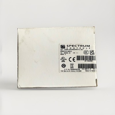 Spectrum Controls 2080-SDMEMRTC-SC Micro800 Memory RTC Module New Sealed