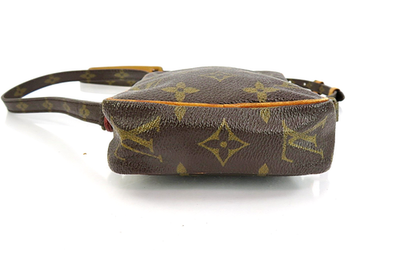 Auth Vint LOUIS VUITTON Monogram Danube Mini Crossbody Shoulder