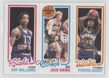 1980-81 Topps Ray Williams Jack Sikma Purvis Short #100-225-173 HOF 0u2j