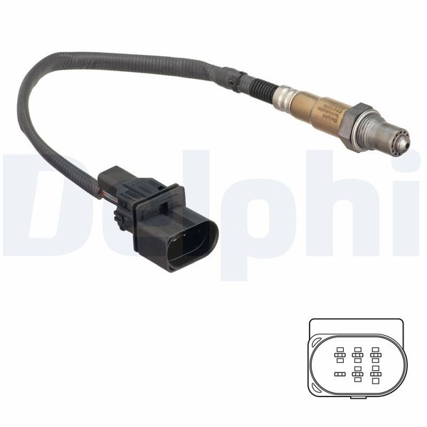 Delphi Lambdasonde Regelsonde FüR BMW 3Er Compact 316 TI 318 318I 316I-image
