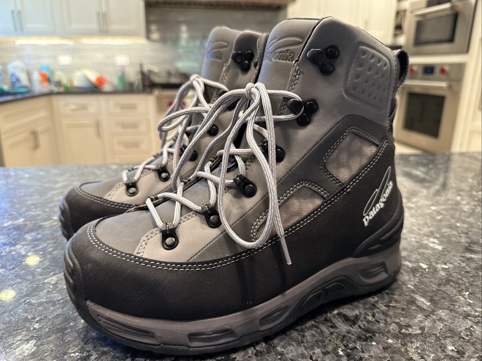 Patagonia Foot Tractor Wading Boots - Aluminum Bar - Size 7 Euro 40