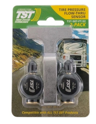 #ad TST 507 Series Flow Through Tire Pressure Sensors Fill Tires w o Removal 2 Pack $75.00