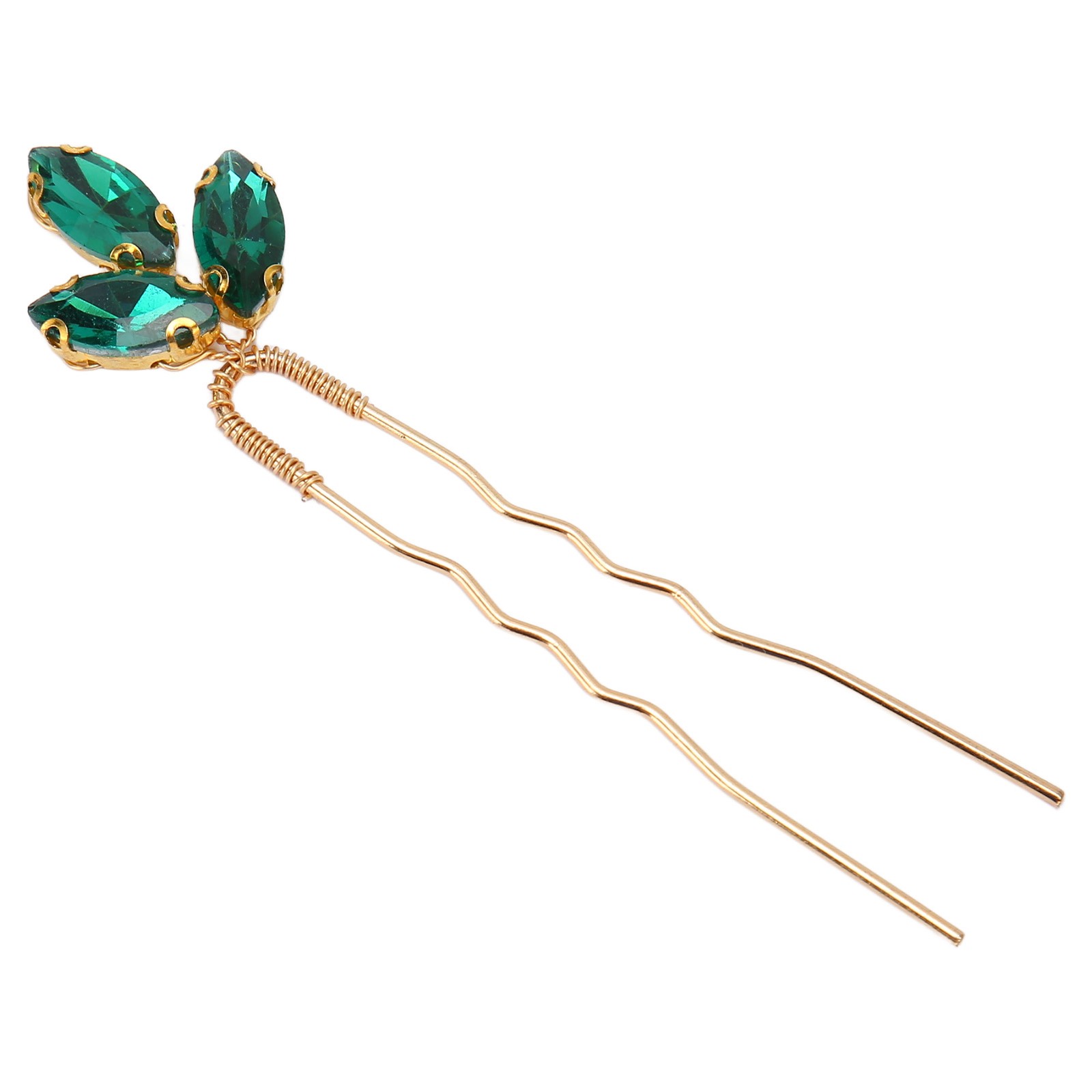 5Pcs Rhinestone Hair Pin Wedding Hair Piece Hair Jewelry For Bride Bridesmaid.