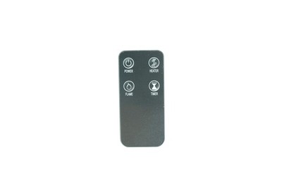 Replacement Remote Control for Electric Flat Panel Fireplace Heater