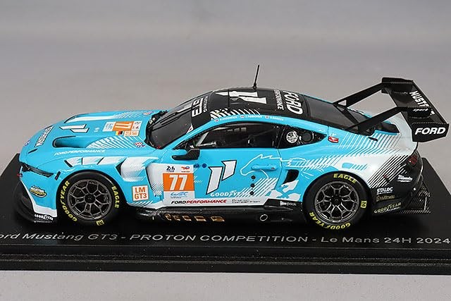 スパークFord Mustang GT3 PROTON COMPETITION Spark 1/43 Ford Mustang Gt3 Proton Competition 2024 Le Mans 24H